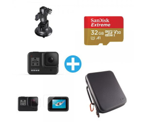 Sandisk Extreme 64GB Micro Memory Card Hard Case Gopro Hero 8 Chest Strap Head Strap Top Value Accessories GoPro HERO8 Black Waterproof Action Camera w/Touch Screen 4K HD Video 12MP Photos 