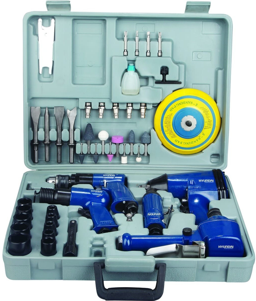 Hyundai Jeu d'outils pneumatiques 48 pièces (H48M)