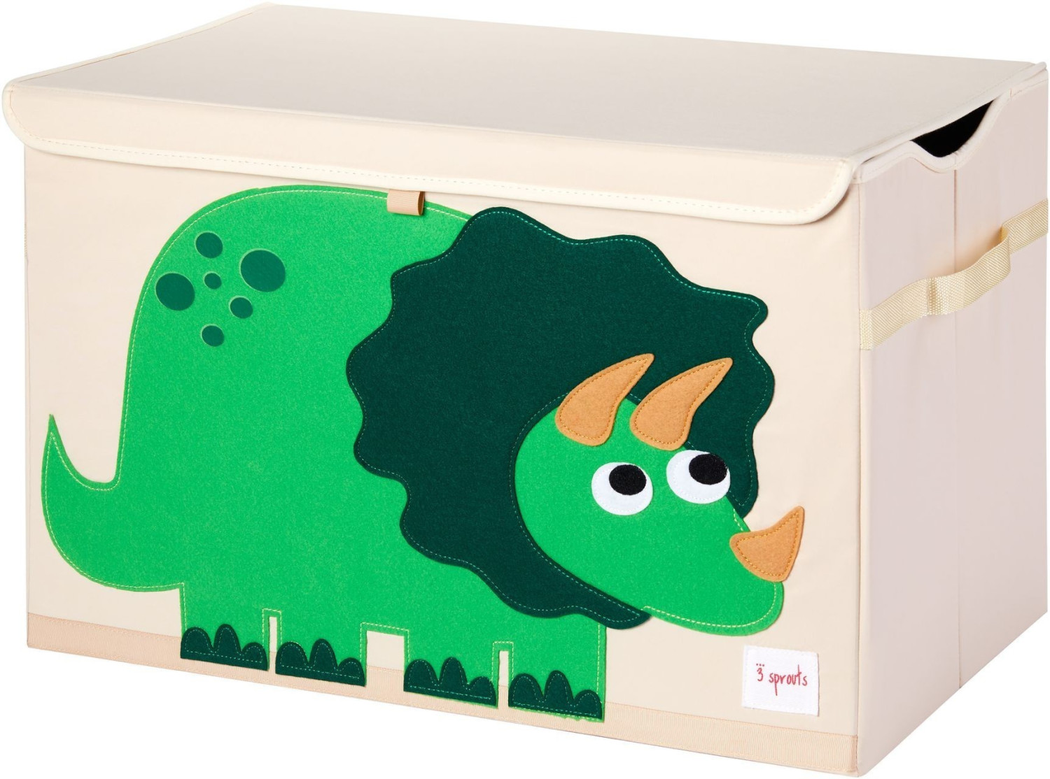 3 Sprouts Coffre à jouets dinosaure