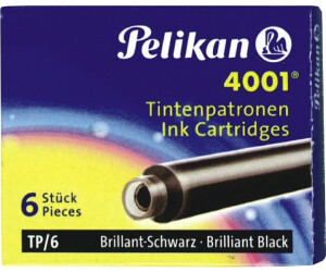 FABER-CASTELL Tintenpatronen brilliant schwarz 6 Stück standard