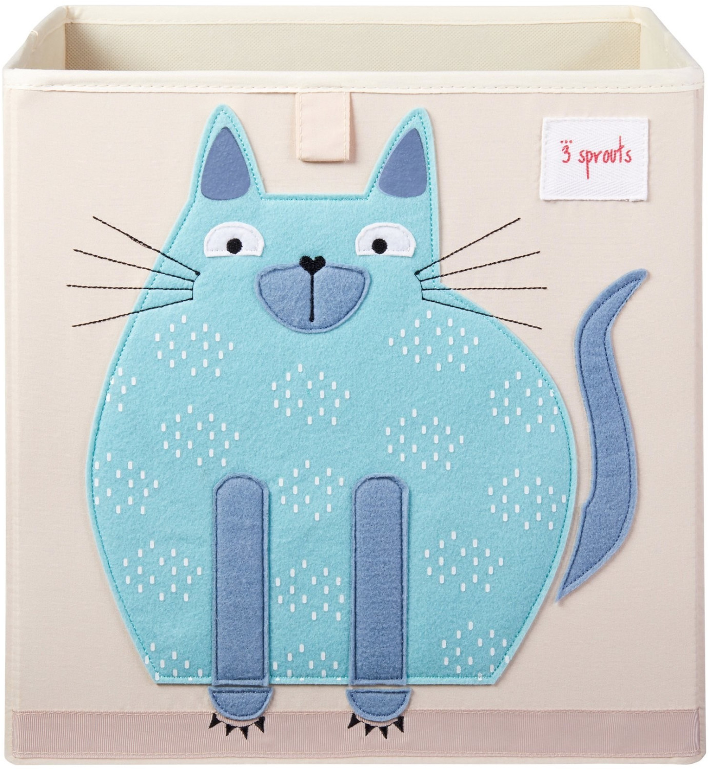 3 Sprouts Cube de rangement chat
