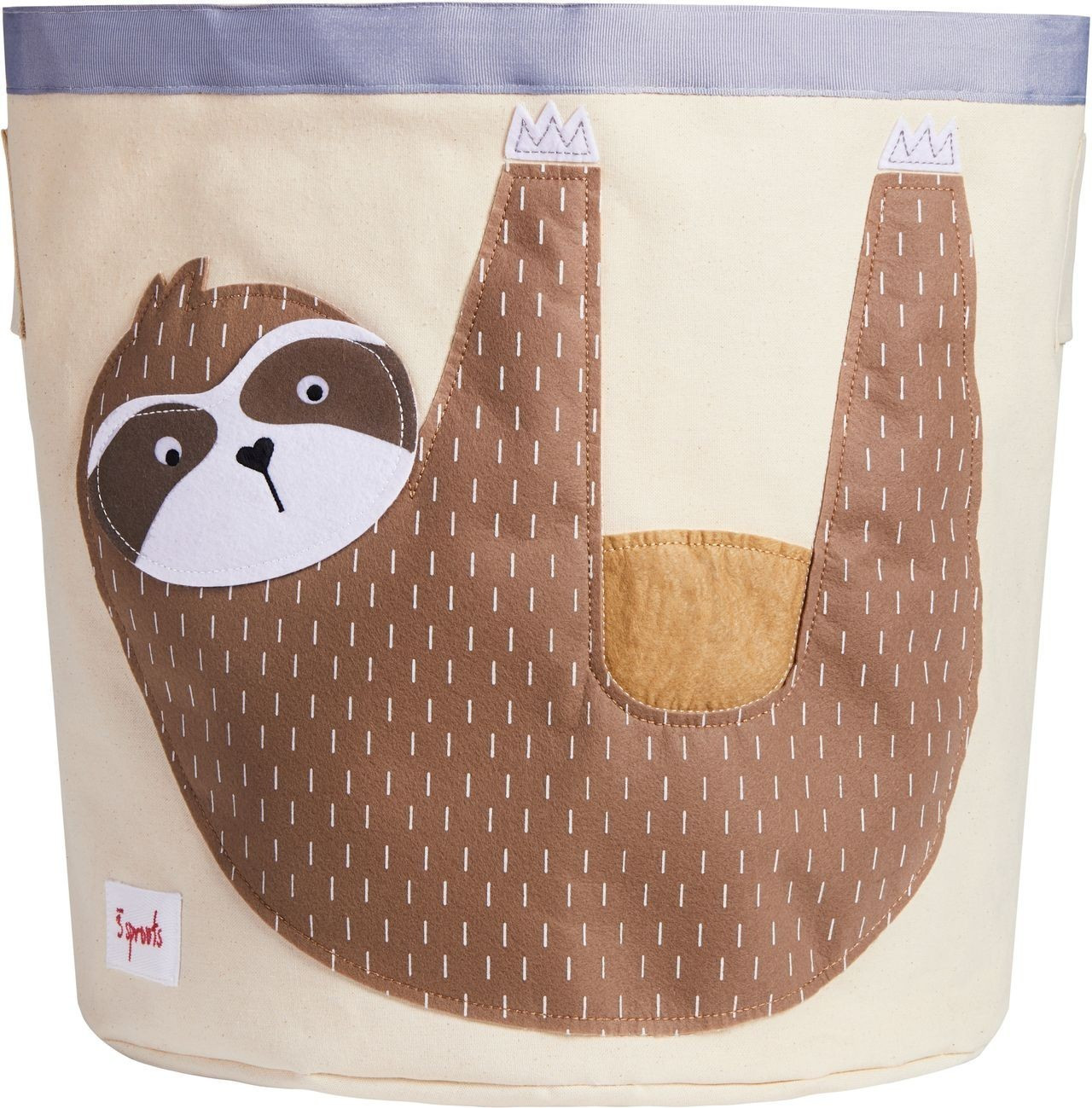 3 Sprouts Sac à jouets paresseux
