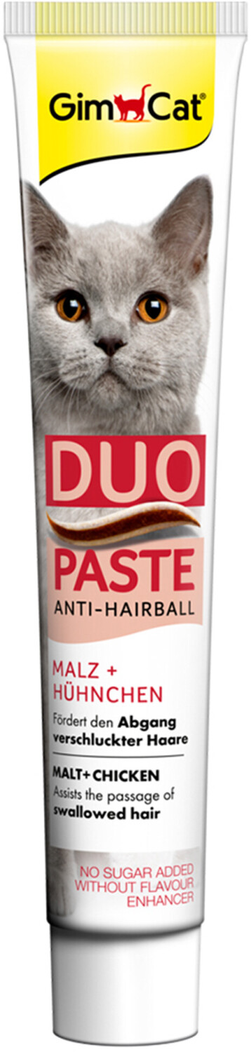 GimCat Anti-Hairball Duo-Paste Chicken + Malt 50g