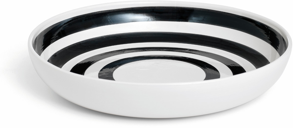 Kähler Omaggio deep plate black (30 cm)
