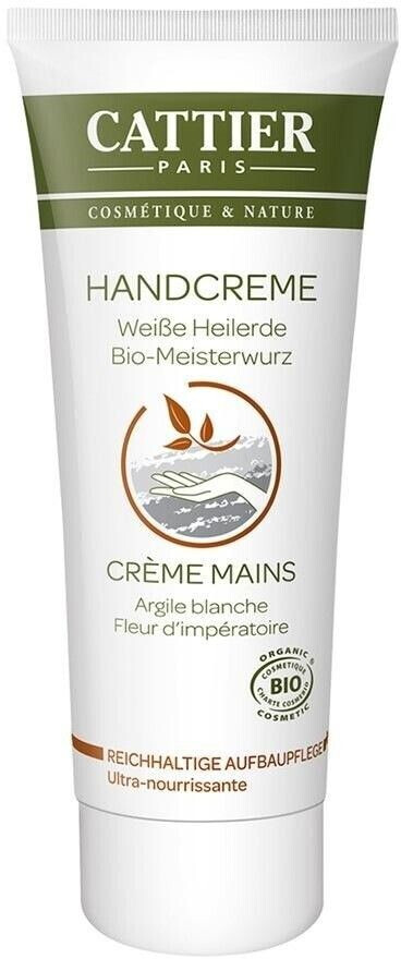 Cattier Hand Cream White Clay