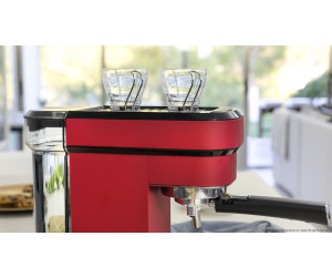 Cafetera express  Cecotec Cafelizzia 790 Shiny, 1350W, Calentamiento  rápido, 20 bar, 1.2 L, 1-2 cafés, Rojo