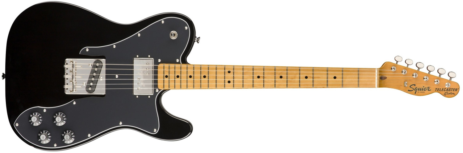 Squier Classic Vibe '70s Telecaster Custom BLK Black