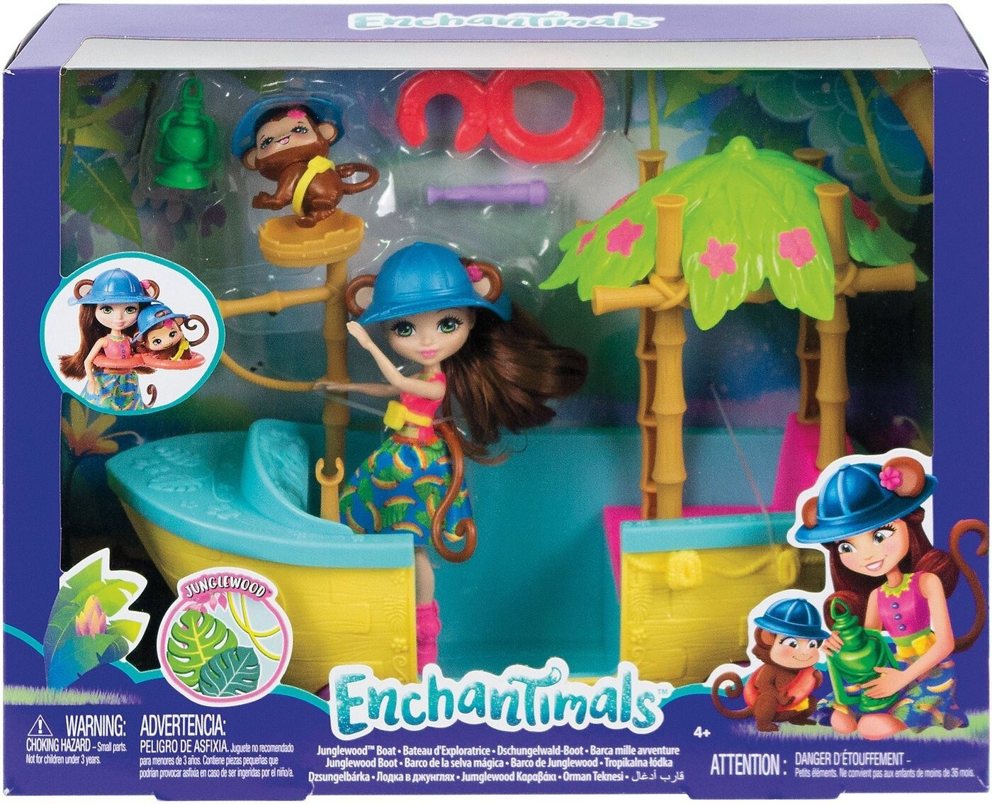 Enchantimals Junglewood Boat
