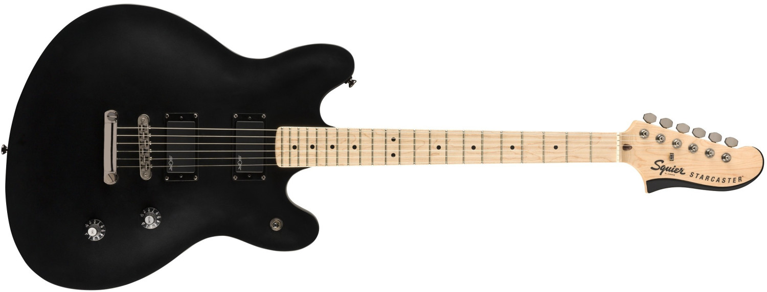 Squier Contemporary Active Starcaster FBK Flat Black