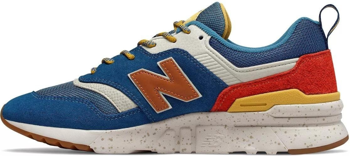 New Balance 997H blue with varsity orange
