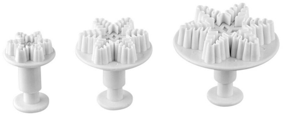 Dr. Oetker Decor cutter snowflake 3 pcs