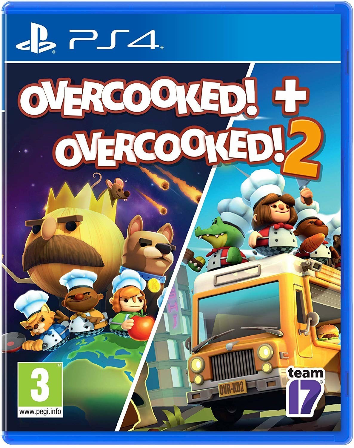 Overcooked! + Overcooked! 2 (PS4)