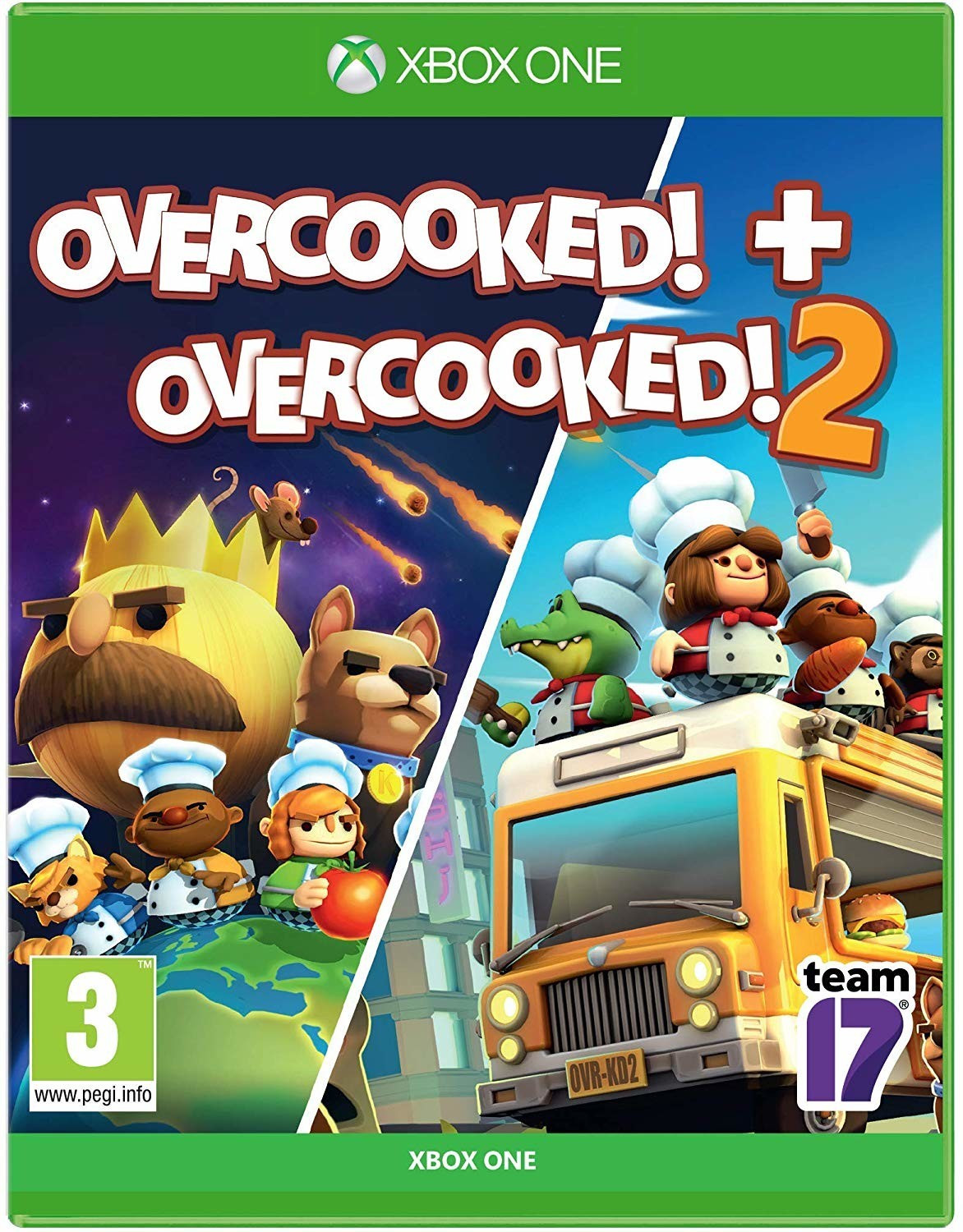 Photos - Game Ghost Town  Overcooked! + Overcooked! 2 Bundle (Xbox One)