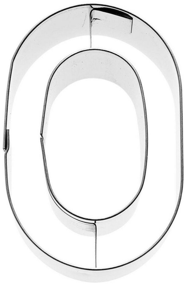 Birkmann Cookie cutter letter O stainless steel