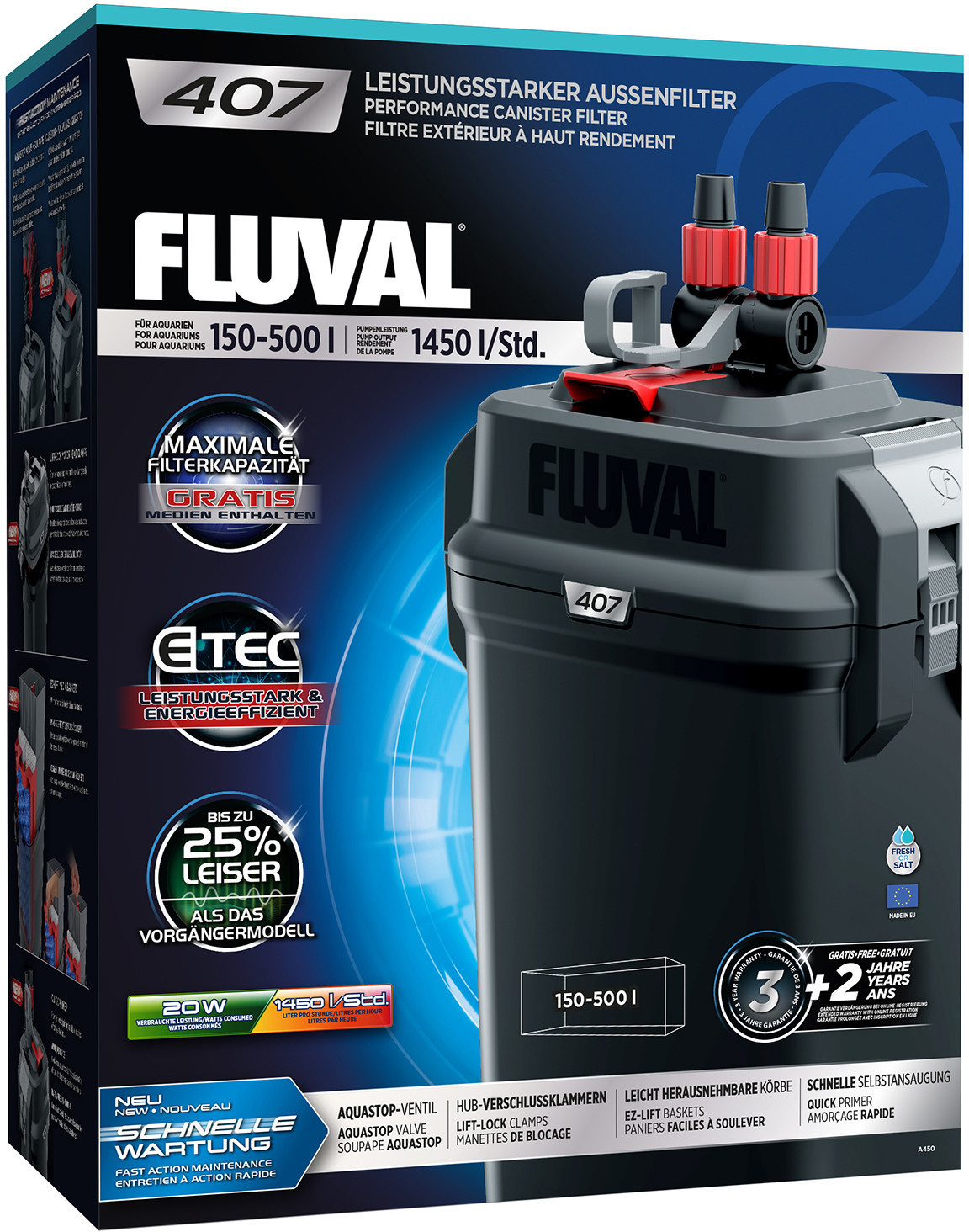 Fluval External Filter 407