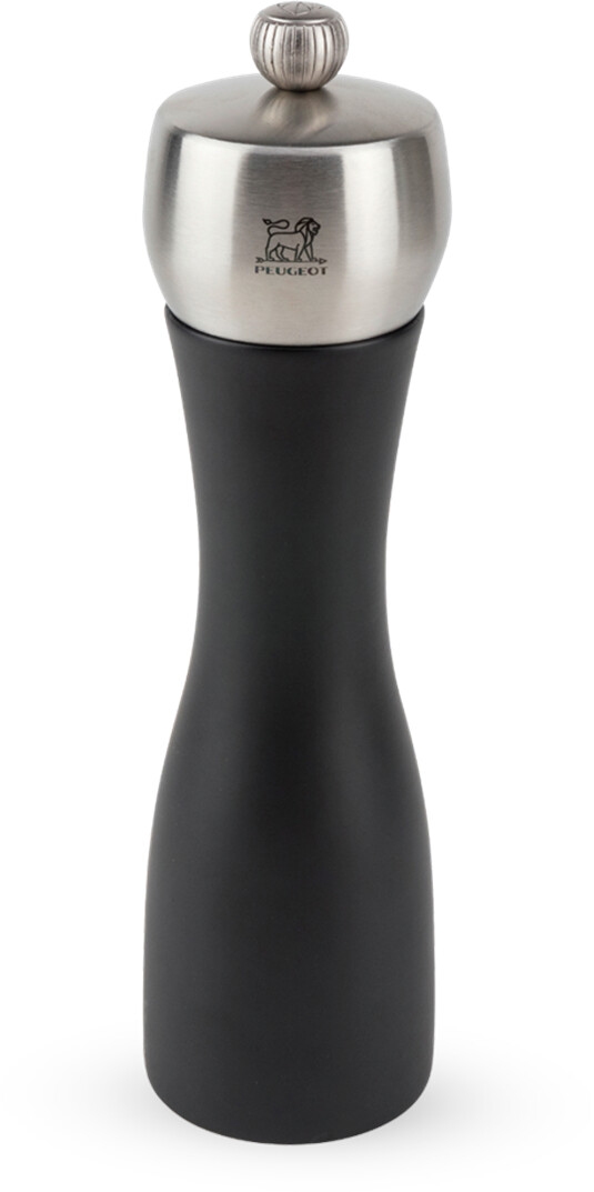 Peugeot Moulin à poivre Fidji 20 cm noir laqué