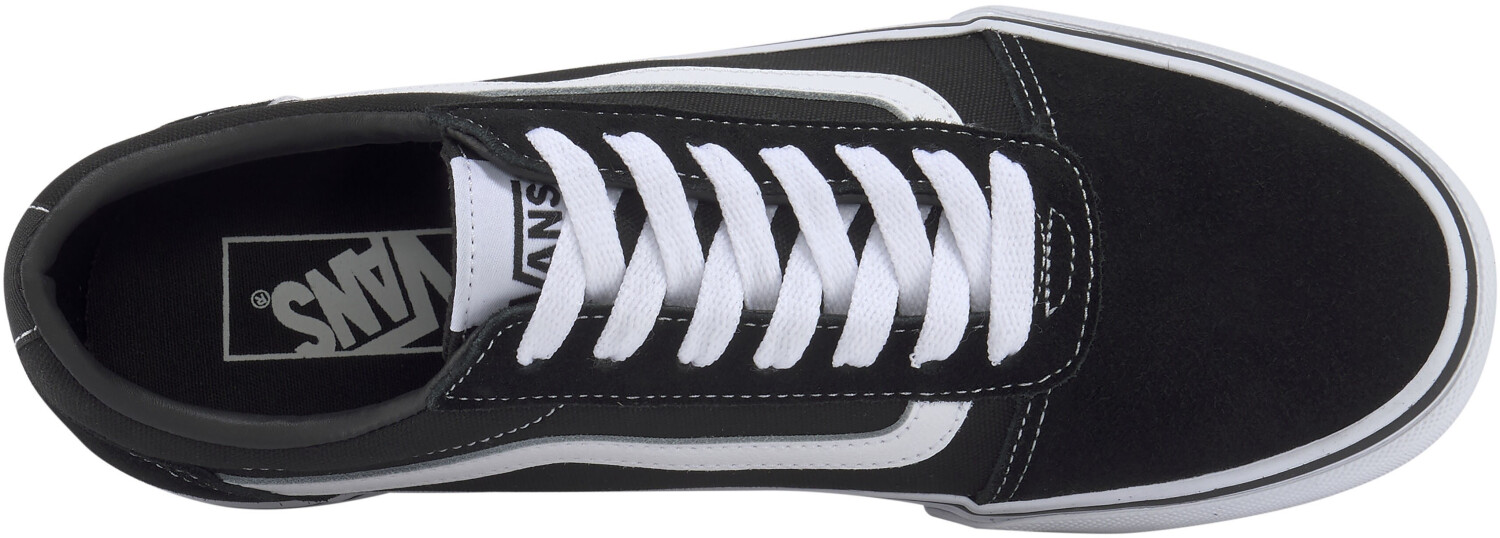 Tenis vans ward sales color negro para hombre