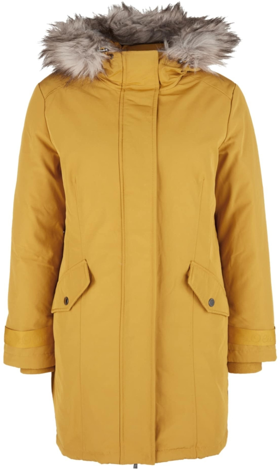 S.Oliver Winter coat with faux fur honey (05.910.52.7000.1543)