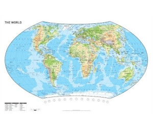 Herlitz Weltkarte 62 5x41 5cm Ab 5 84 Preisvergleich Bei Idealo De