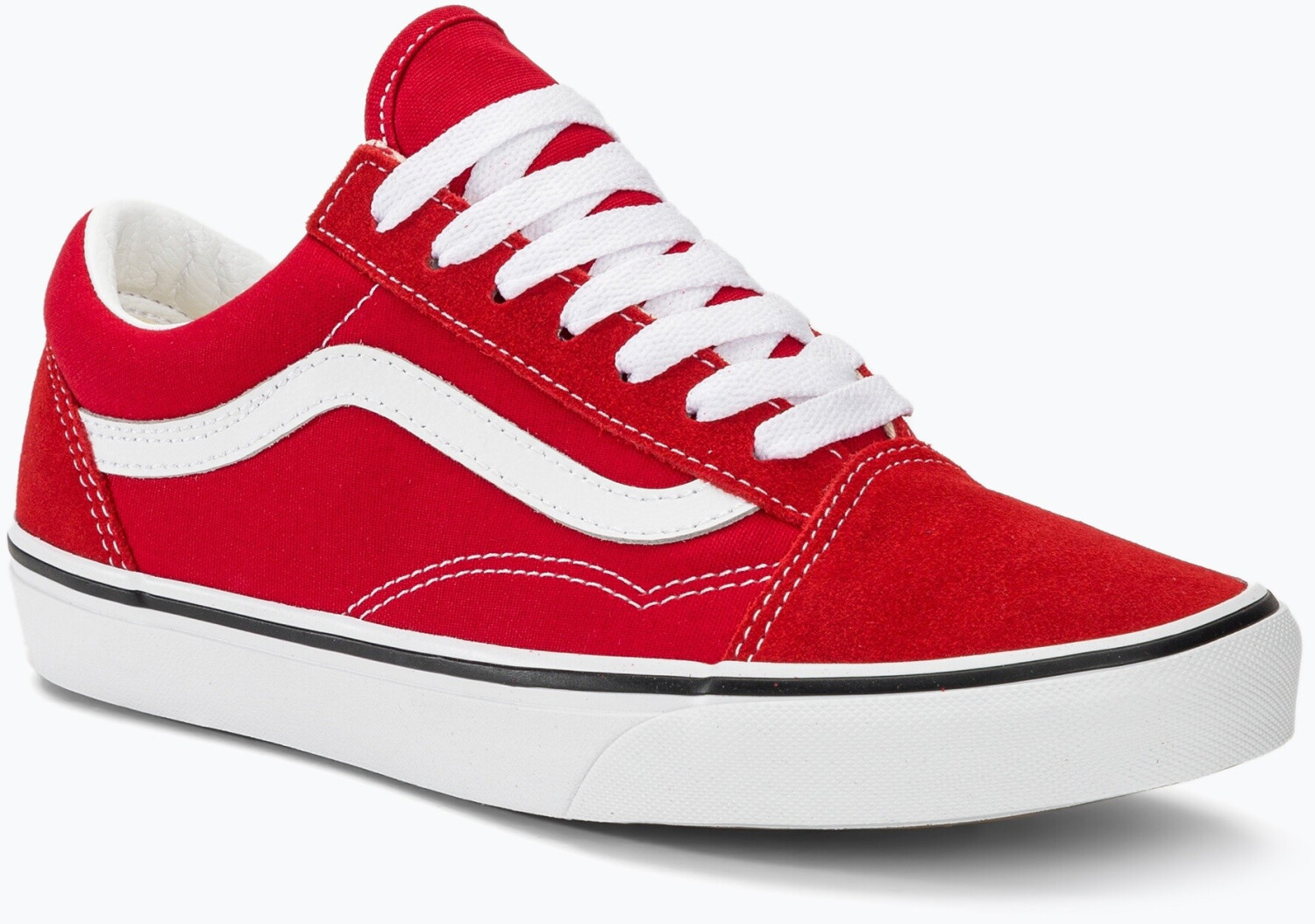 Vans racing red true white on sale