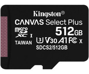 SDSQUNR512GGN6TA: Carte mémoire MicroSDXC 512 Go, SanDisk Ultra chez  reichelt elektronik