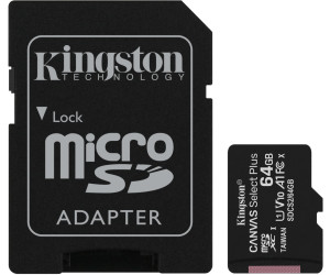 Kingston Canvas Select Plus microSDXC 64GB (Adapter)