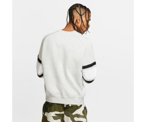 Nike Air Fleece Crew Neck Sweatshirt Grey Heather White Black Ab 52 21 Preisvergleich Bei Idealo At
