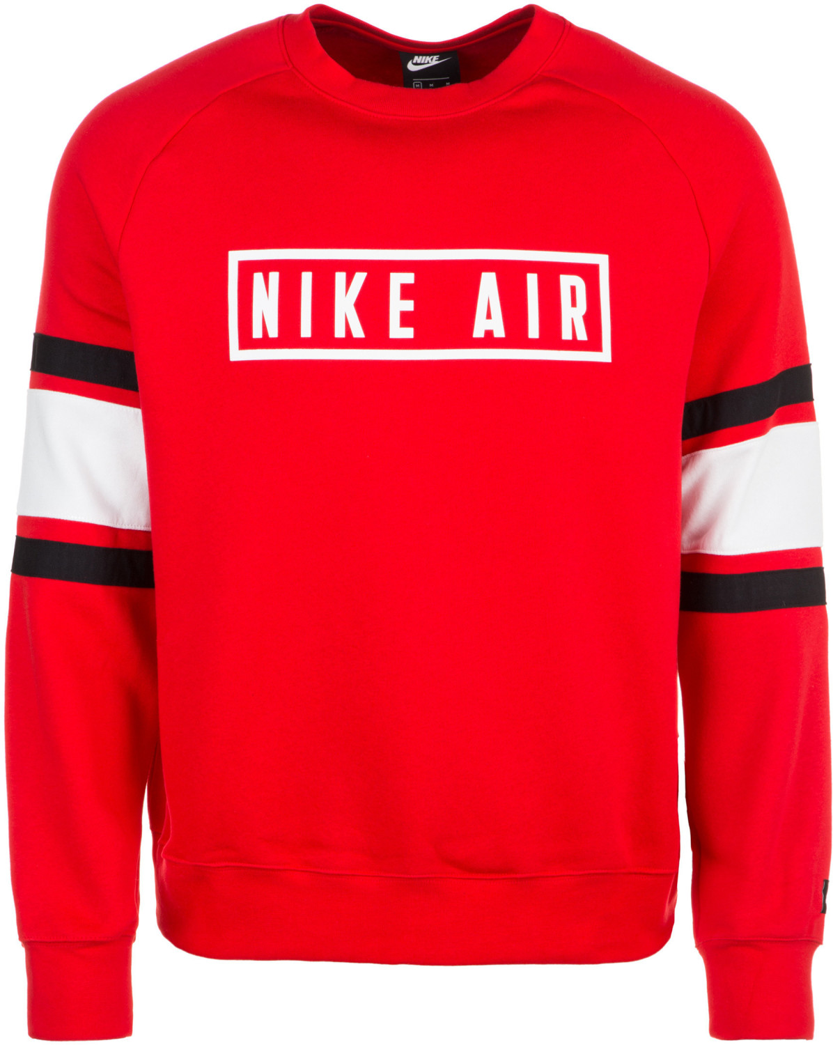 Nike Air Fleece Crew Neck Sweatshirt red/white