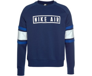 Nike Air Fleece Crew Neck Sweatshirt bluewhite ab € 42,58 Nike | Nike Air Crew Fleece Sweatshirt Herren blau | jetzt