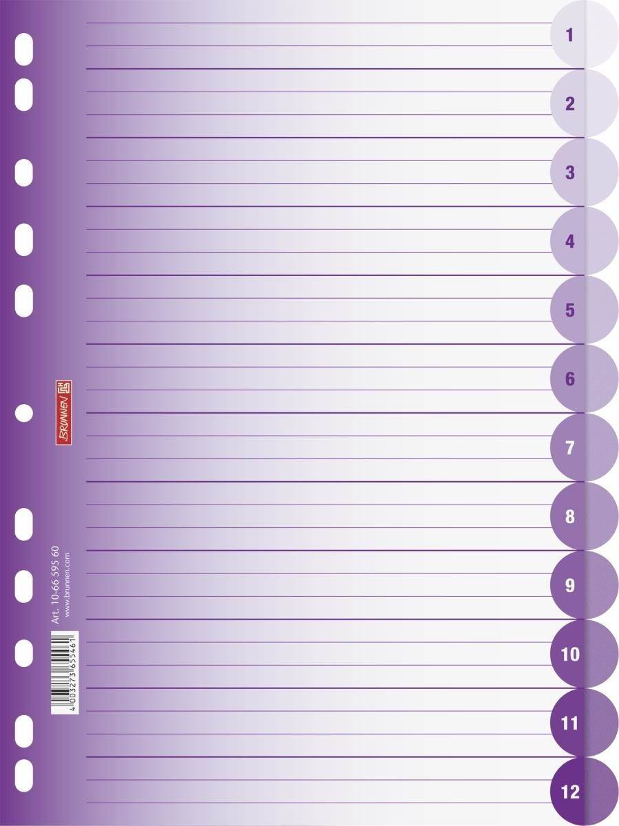 Brunnen Colour Code A4 (12 pieces)