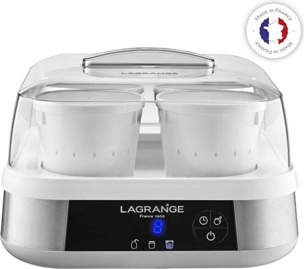 Yaourtière-Fromagère Lagrange Ligne 459605 Argent - Achat & prix