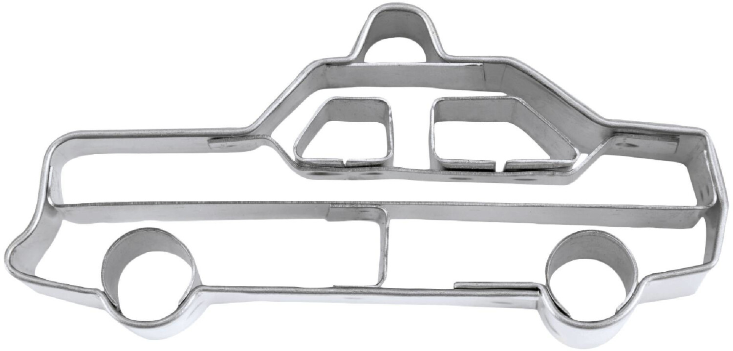 Städter Embossing Cookie Cutter Police Car 6 cm