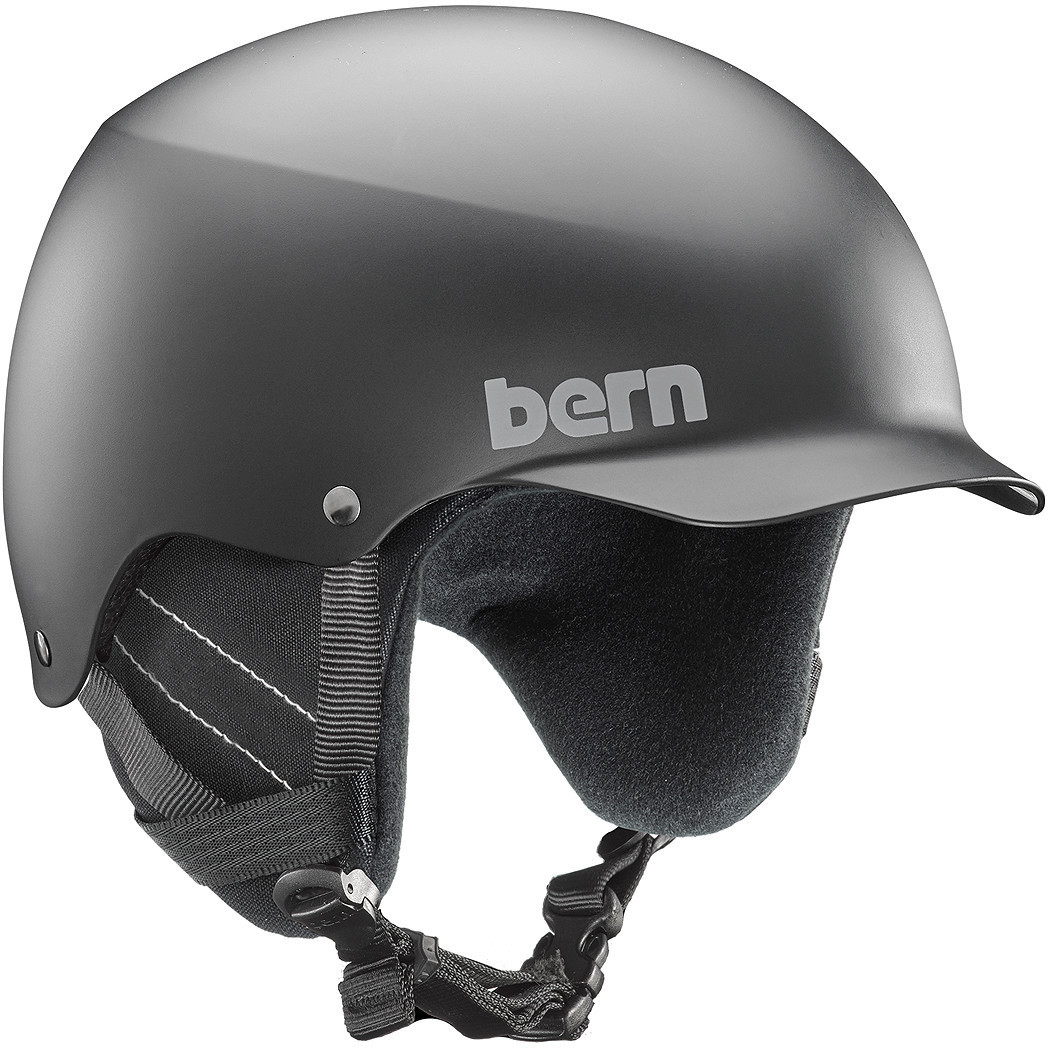 Bern Baker matte black