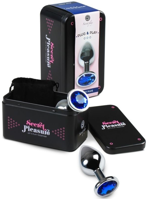 Secretplay Anal Plug M Blue