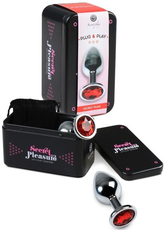 Secretplay Anal Plug M Red