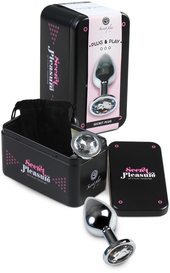 Secretplay Anal Plug M Transparent