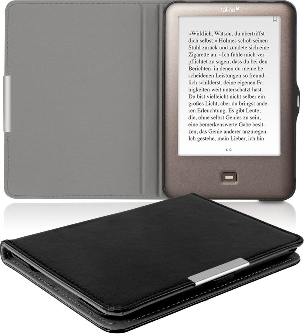 kwmobile Case Tolino Shine black (18268.01)