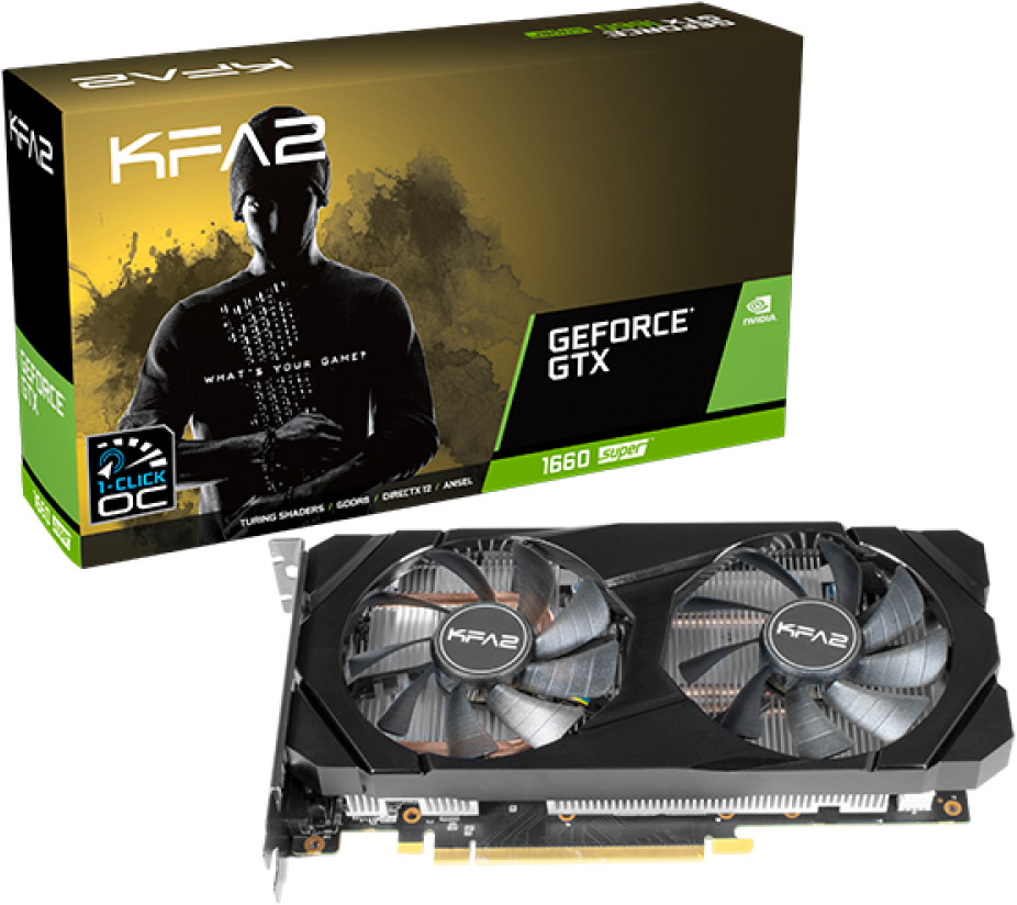 Galaxy GeForce GTX 1660 Super 1-Click OC 6GB GDDR6