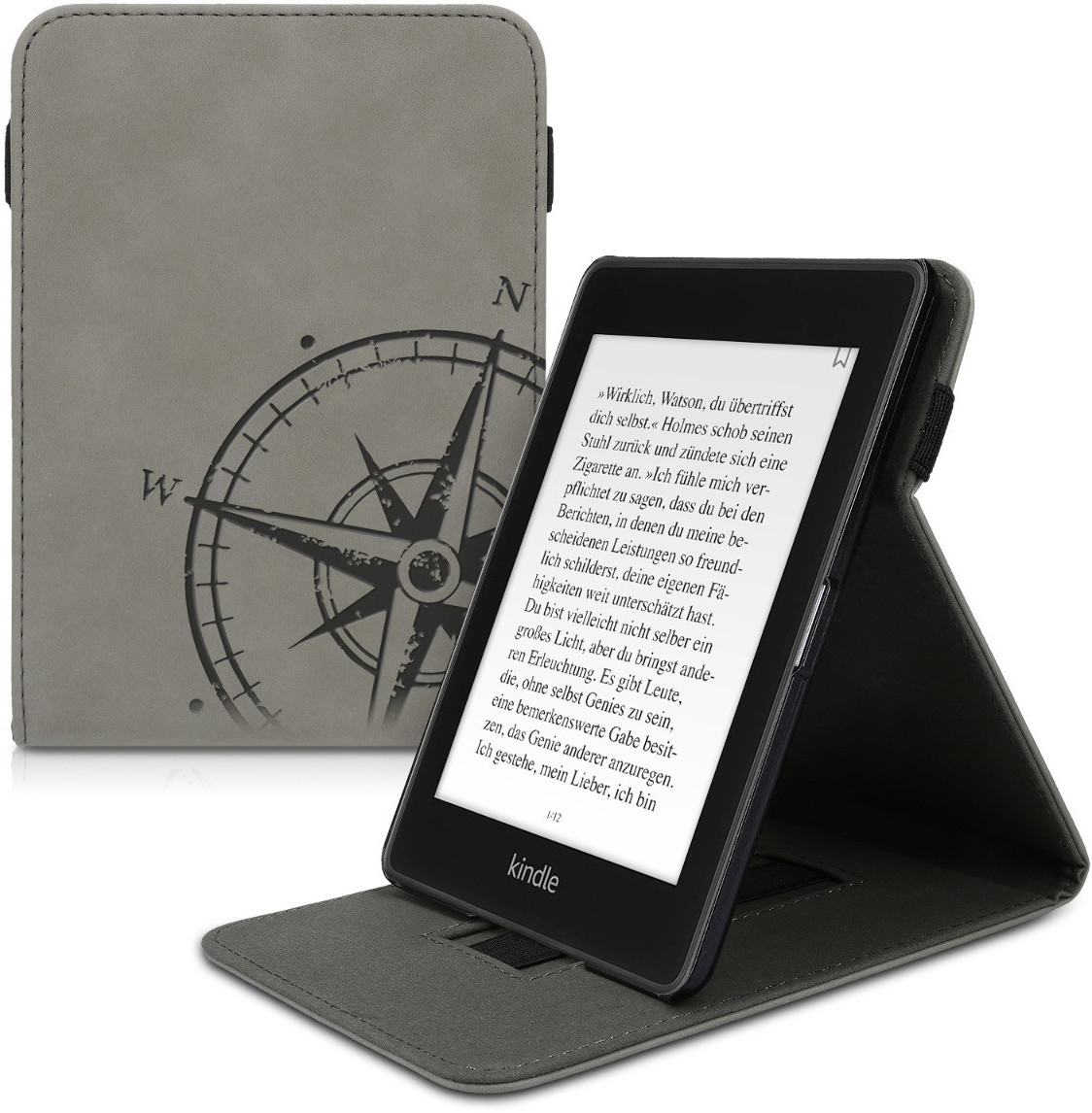 kwmobile Case Kindle Paperwhite 10 2018 grey (49748.02)