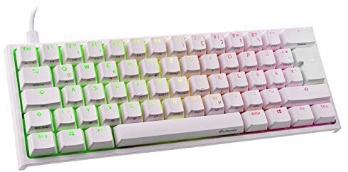 Ducky Channel ONE 2 Mini White (MX Blue)(DE)