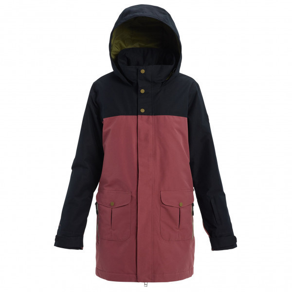 Burton Women's Gore Tex Eyris Jacket (20551101001) True Black / Rose Brown