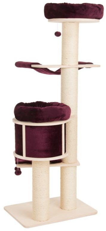 Natural Paradise Scratching Post XL Standard Bordeaux