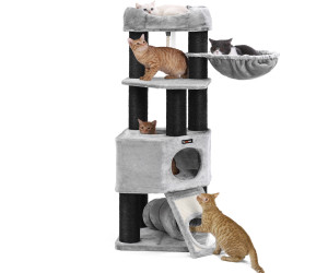 Feandrea Arbre à chat 112 cm gris (PCT01W) au meilleur prix sur