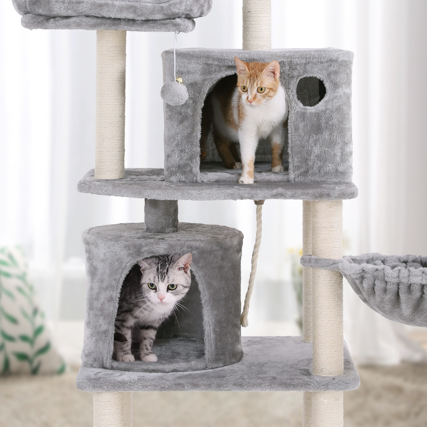 Feandrea Arbre à chat 152 Light Grey Feandrea Arbre à chat 152 Light Grey