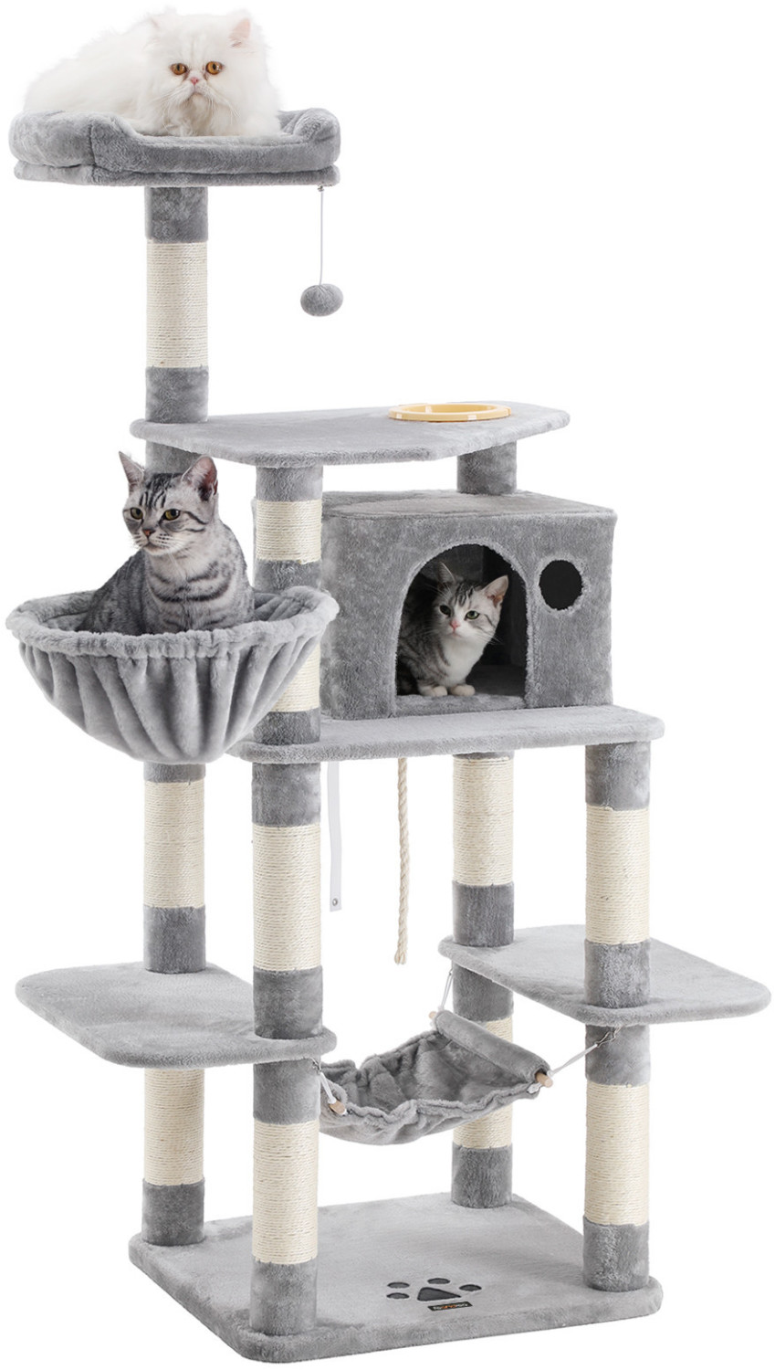 Feandrea Scratching Post 174cm Light Grey (PCT99W)