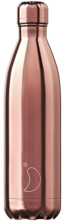 Chilly's Water Bottle (0.75L) Chrome Rose Gold
