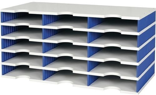 Hansa Styrodoc 12 Drawers Grey/Blue