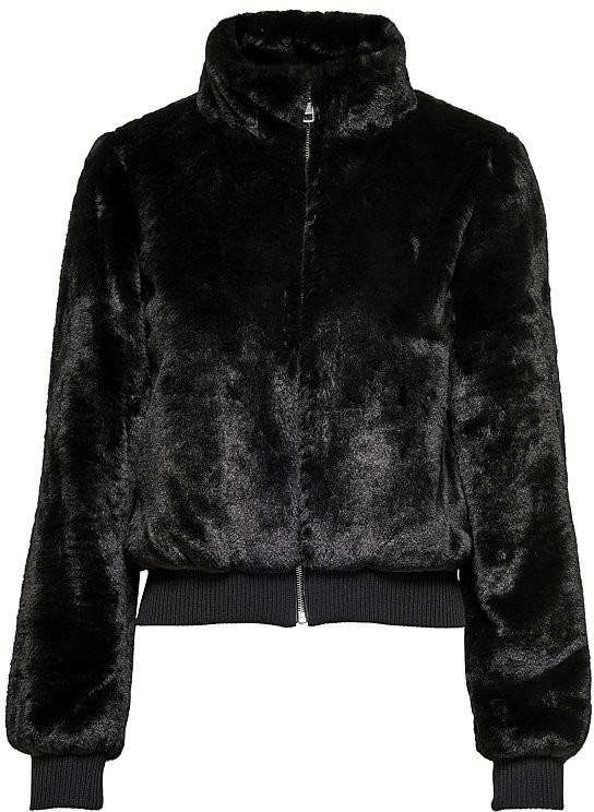 Only Faux Fur Jacket black (15180348)