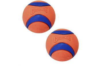 Nerf Dog Balles de sport ultrarésistantes moyennes, paquet de 4