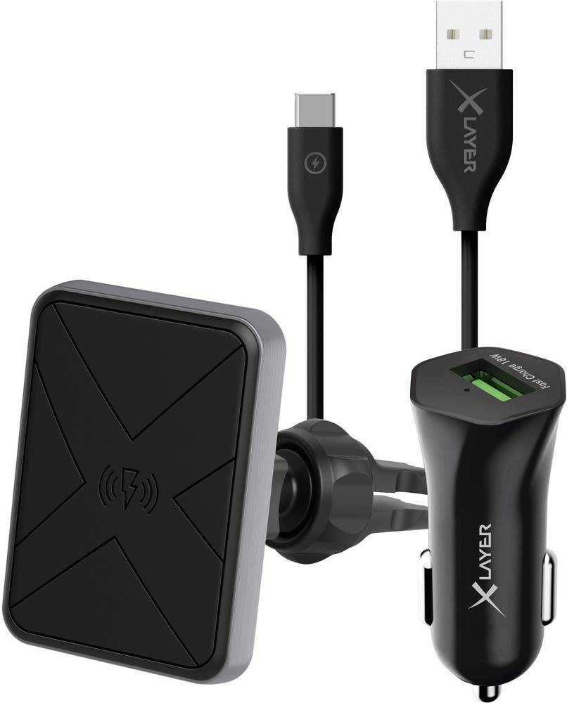 Xlayer Magfix Wireless Charging Qi Kfz-Starterkit ab 19,95 €